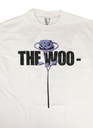 VLONE T-SHIRT X THE WOO WHITE BLUE ROSES