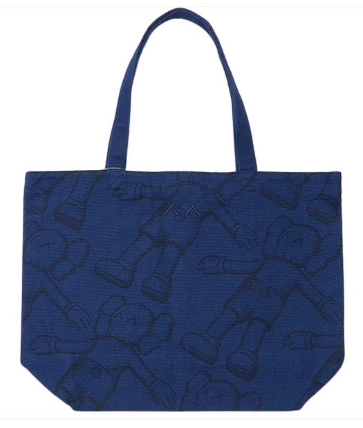 UNIQLO X KAWS TOTE BAG BLUE