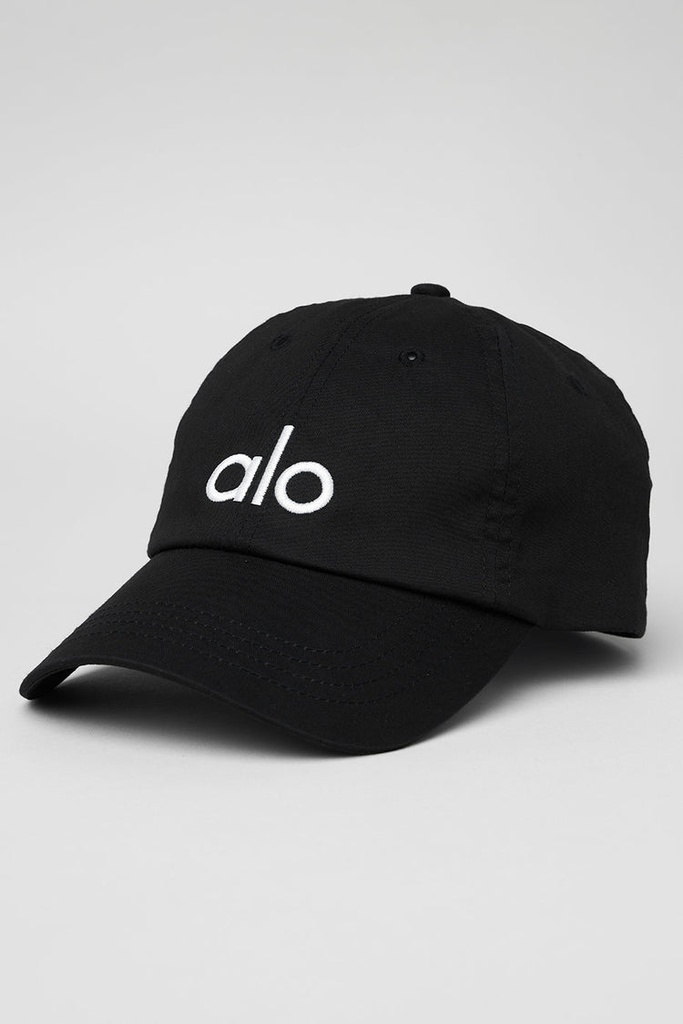 ALO YOGA HAT BLACK GREY