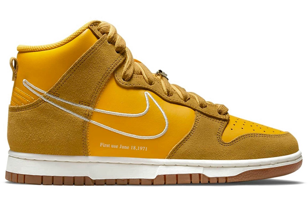 NIKE DUNK HIGH FIRST USE GOLD