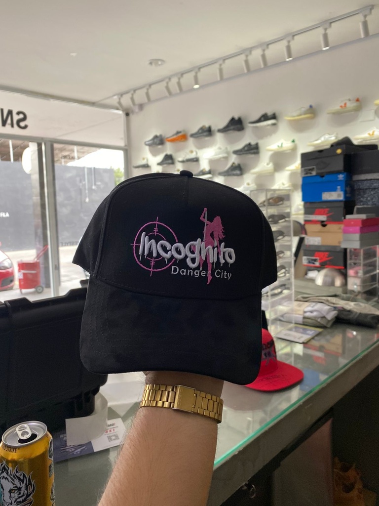 INCOGNITO GORRA BLACK/PINK