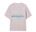 NUDE PROJECT T SHIRT CULT VIOLET GREEN