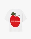 NUDE PROJECT T SHIRT APPLE WHITE RED
