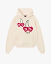 NUDE PROJECT HOODIE CHERRY PT.2 BEIGE RED
