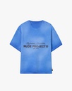 NUDE PROJECT T SHIRT CULT TEE TIE-DYE FULL BLUE