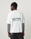 NUDE PROJECT T SHIRT CULT KID WHITE GREEN