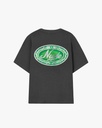 NUDE PROJECT T SHIRT LAUREL BLACK GREEN