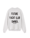 NUDE PROJECT CREWNECK LIL BOAT WHITE BLACK