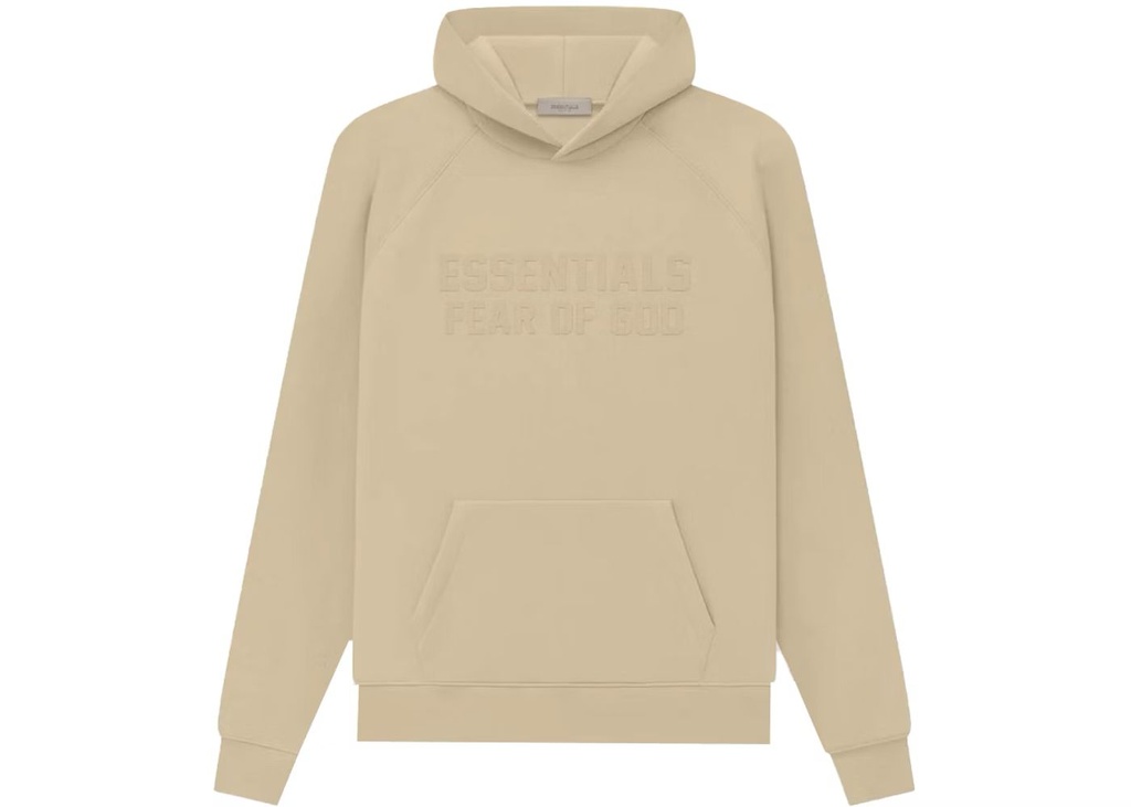 FEAR OF GOD ESSENTIALS HOODIE ESSENTIALS SAND