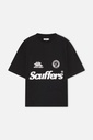 SCUFFERS PEARL BLACK T-SHIRT BLACK WHITE