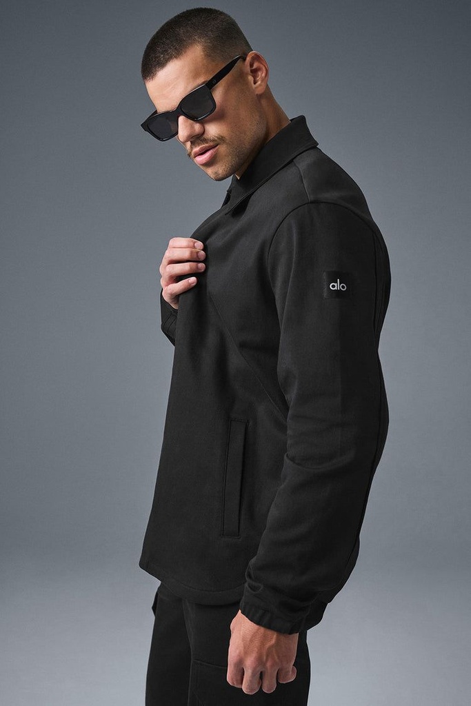 ALO YOGA JACKET HOMBRE BLACK