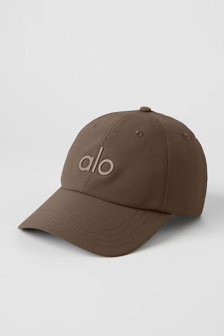 ALO YOGA OFF DUTY CAP BROWN