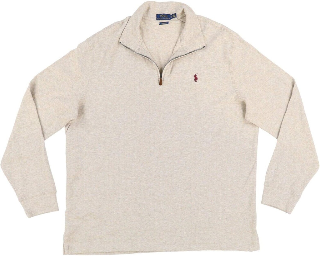 POLO RALPH LAUREN ZIPPER BEIGE