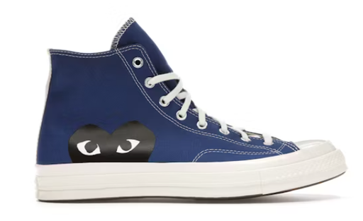 [A08794C] CONVERSE CHUCK TAYLOR CDG HIGH BLUE BLACK