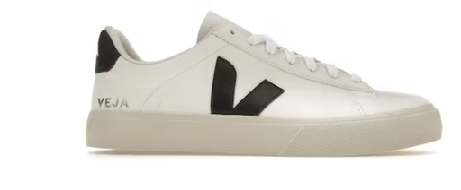 VEJA CAMPO WHITE BLACK