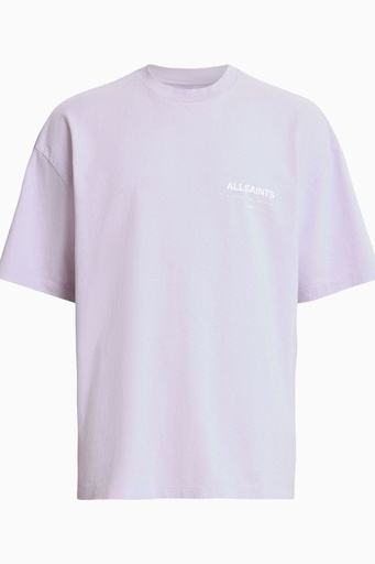 ALL SAINTS T SHIRT VIOLET GREY