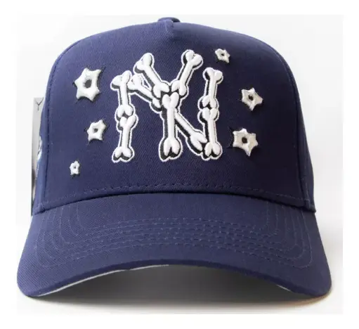 31 HATS NY BONES BLUE WHITE