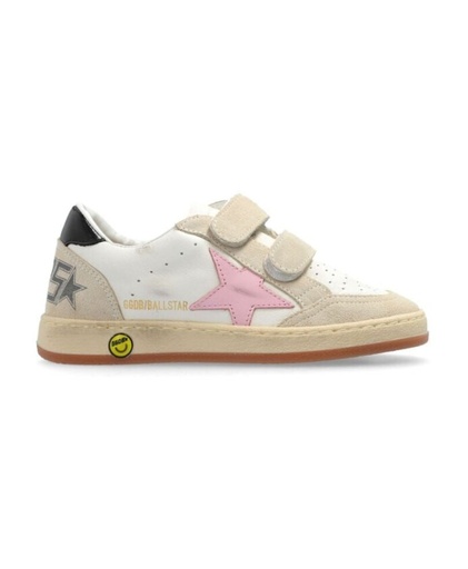 GOLDEN GOOSE KIDS BALL STAR STRAP WHITE SEEDPEARL PINK BLACK