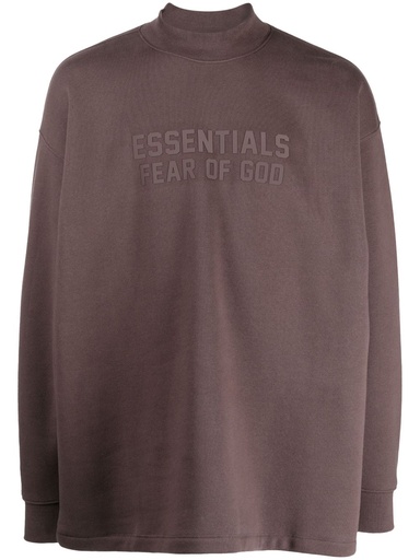FEAR OF GOD ESSENTIALS CREWNECK PLUM
