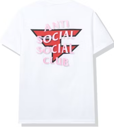 ANTI SOCIAL SOCIAL CLUB T SHIRT FAZE CLAN WHITE