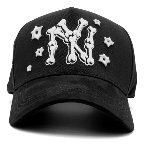 31 HATS NY BONES BLACK