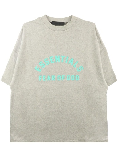 ESSENTIALS T SHIRT GREY GREEN