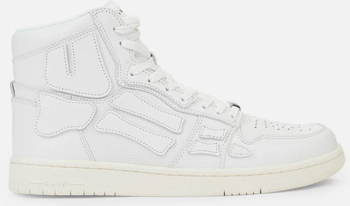 AMIRI SKELETON HIGH TRIPLE WHITE