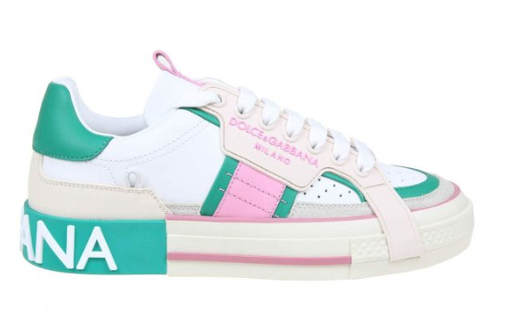 DOLCE & GABBANA PORTOFINO CUSTOM 2.ZERO WHITE PINK GREEN