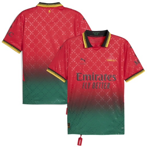 OFF WHITE X PUMA X MILAN JERSEY RED