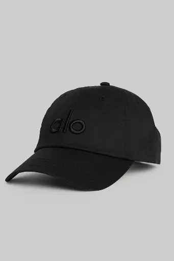 ALO YOGA HAT BLACK