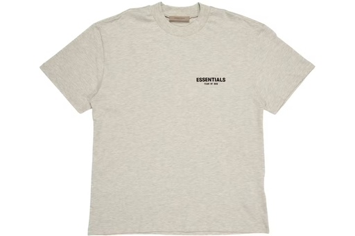 ESSENTIALS T SHIRT LIGHT OATMEAL FW22